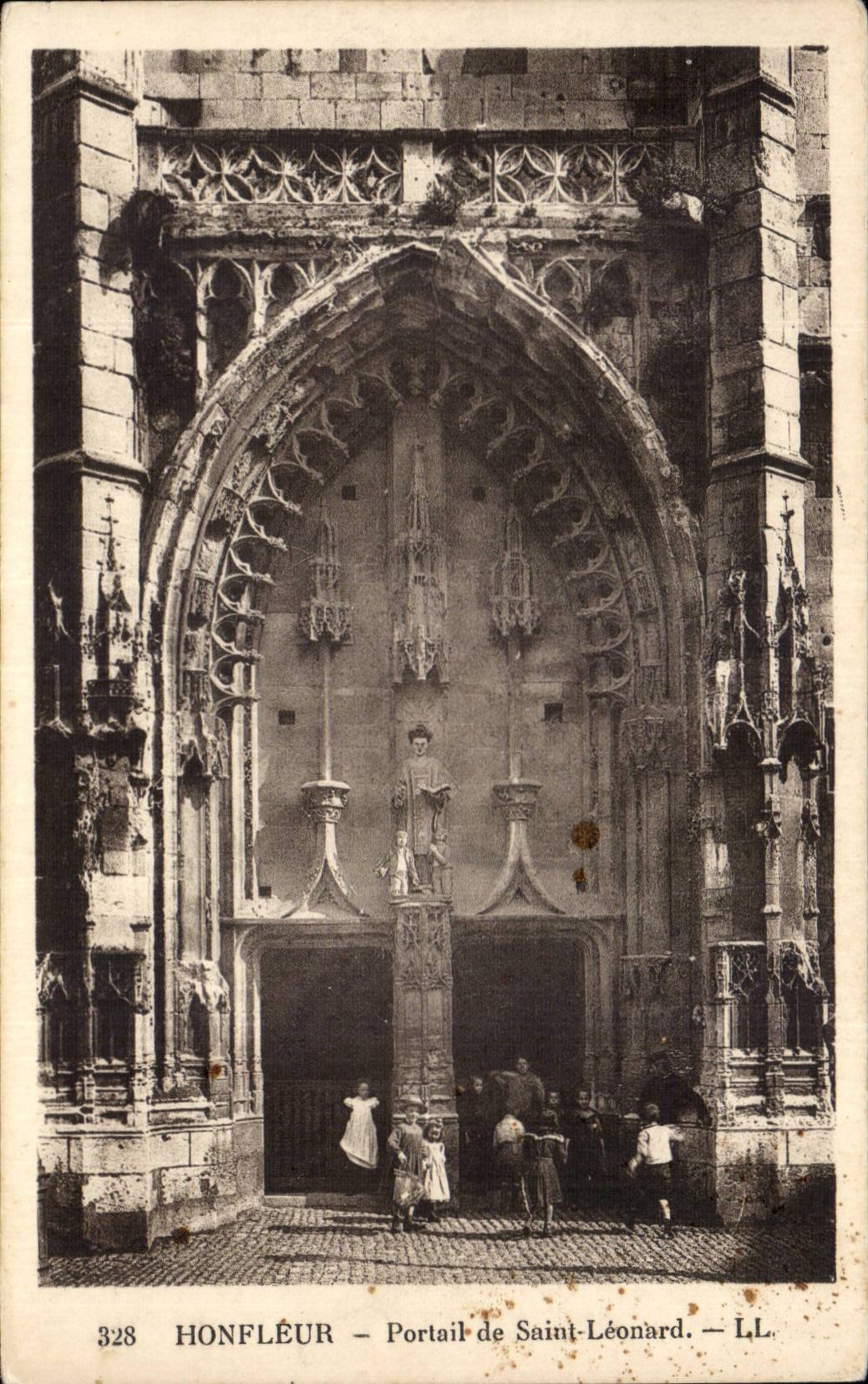 CPA Honfleur Gate of Saint Leonard