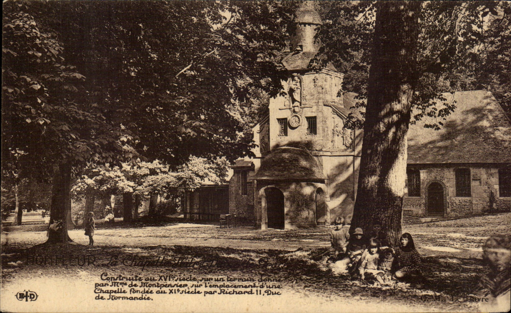 CPA Honfleur the vault
