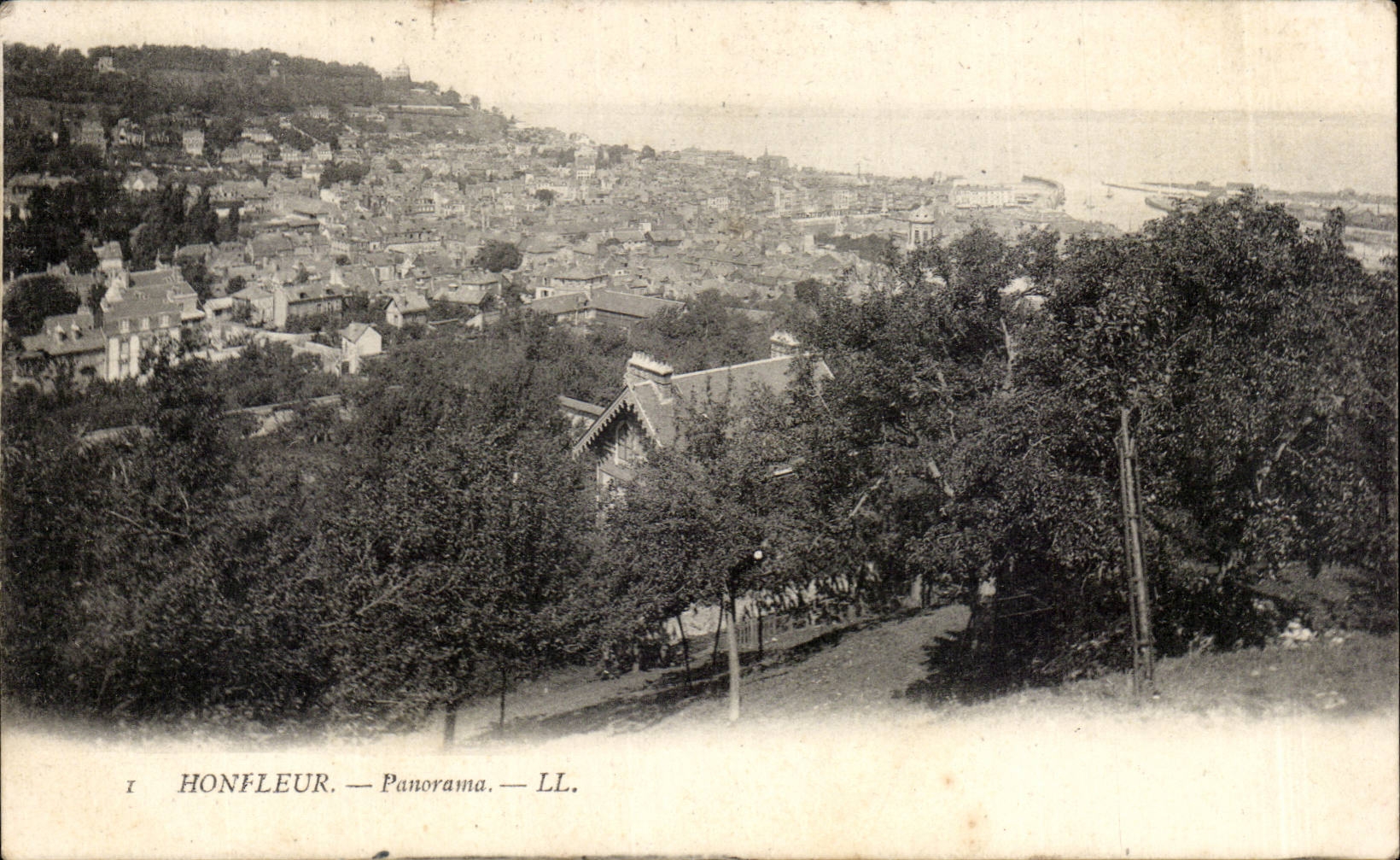CPA Honfleur Panorama 