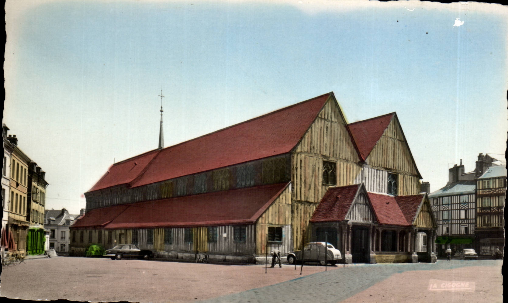 CPA Honfleur Eglise Sainte Catherine