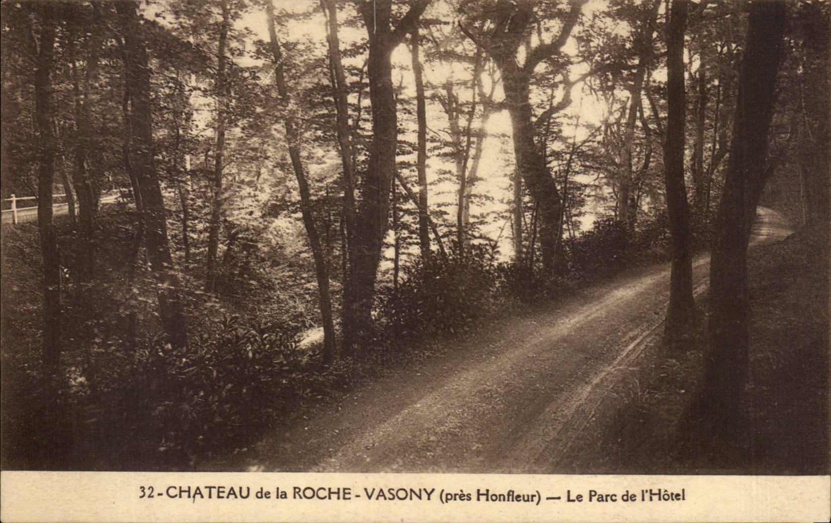 CPA Castle of the Vasony Rock the park and the hotel