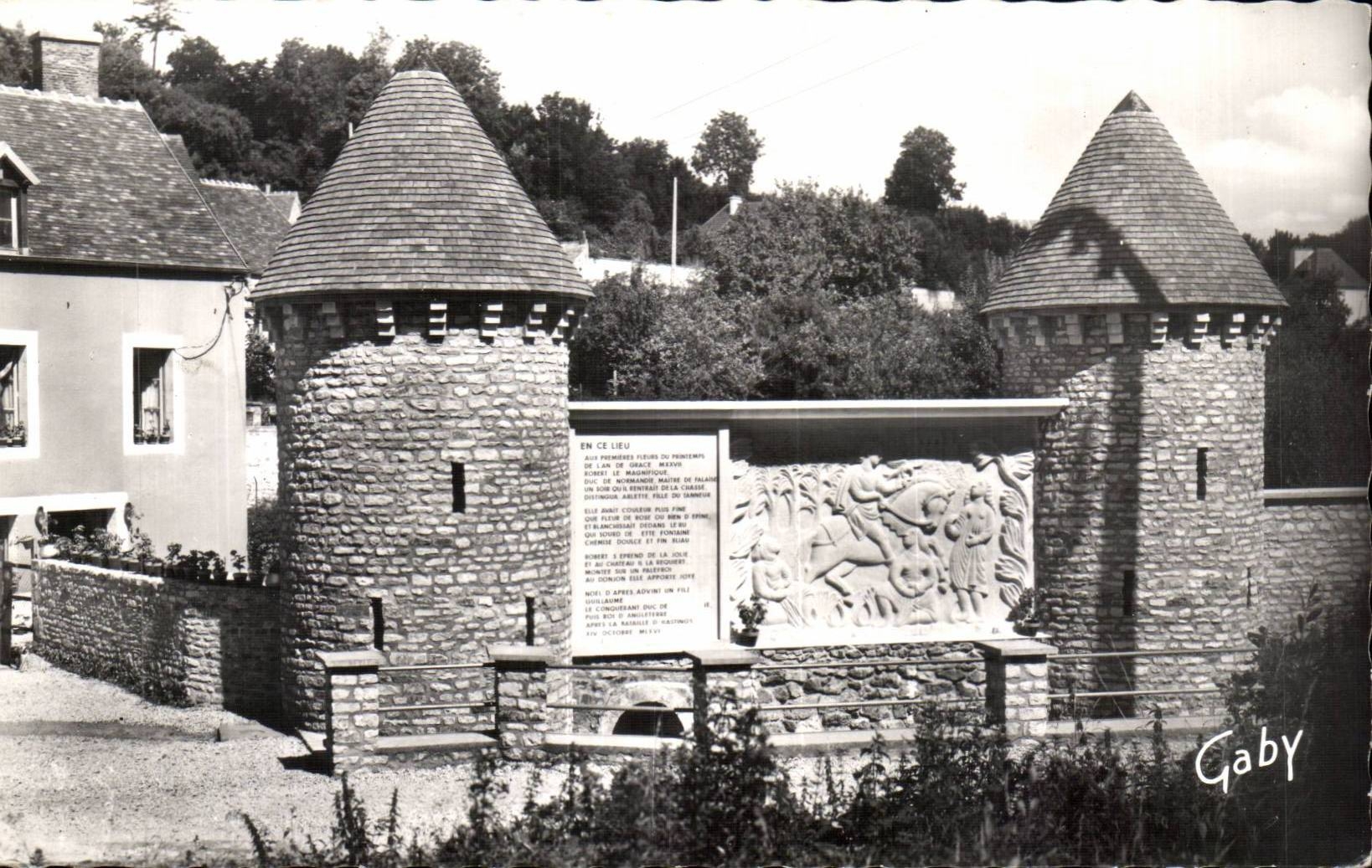 CPA Cliff Fountain of Arlette