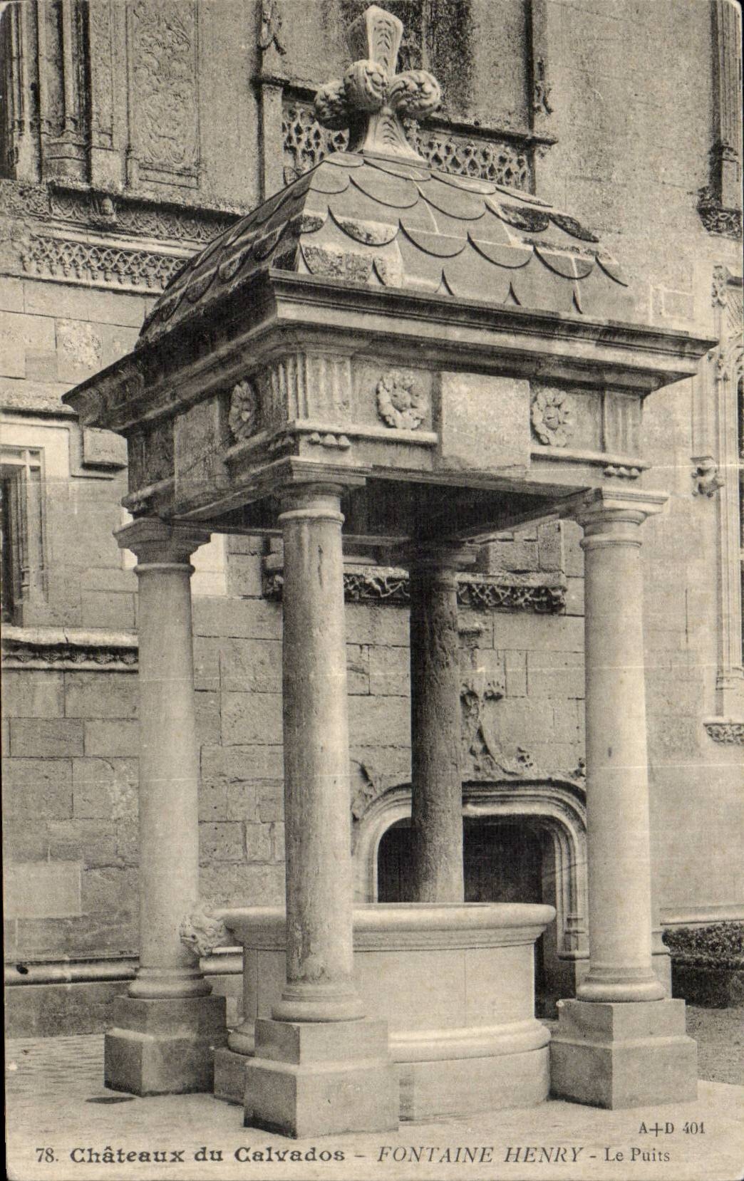 CPA Henry Fountain the well Apple-brandy