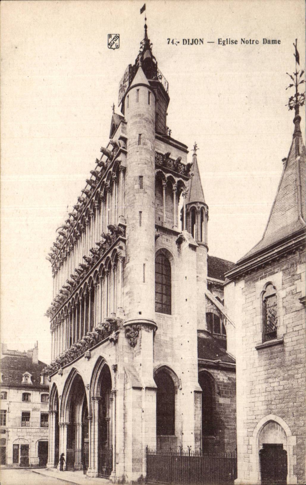 CPA Dijon Notre Dame Church