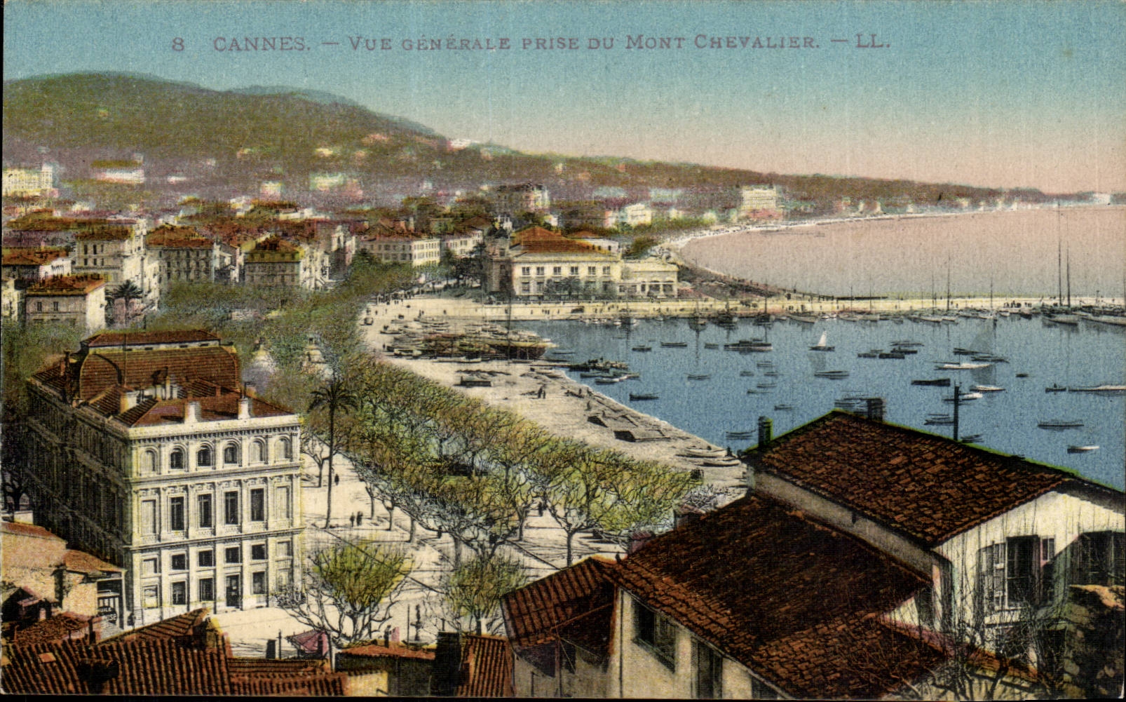 CPA Cannes View taken of the Mount Knight