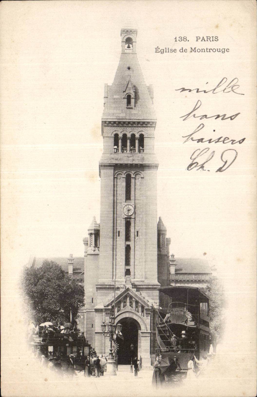 CPA Paris Church of Montrouge