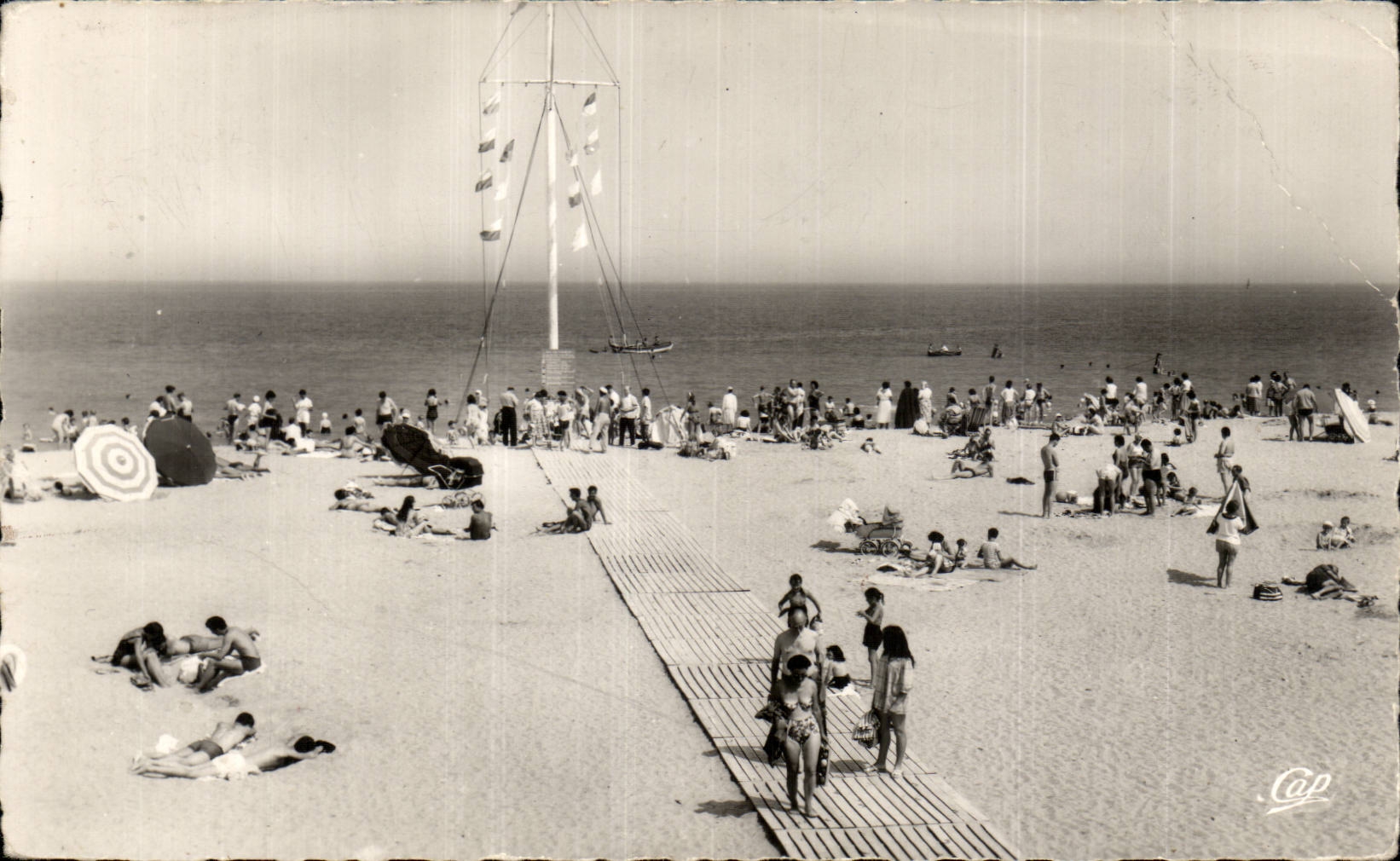 CPSM Riva Bleated the beach