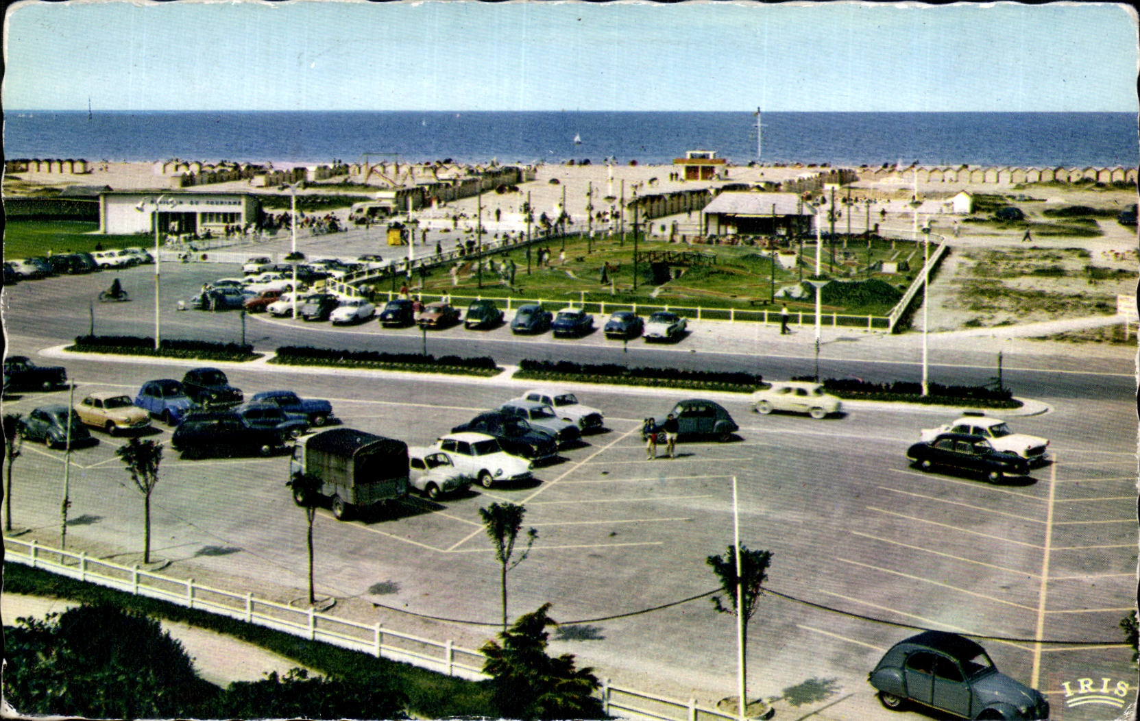 CPSM Riva Bleated Entering of the beach and the miniature golf