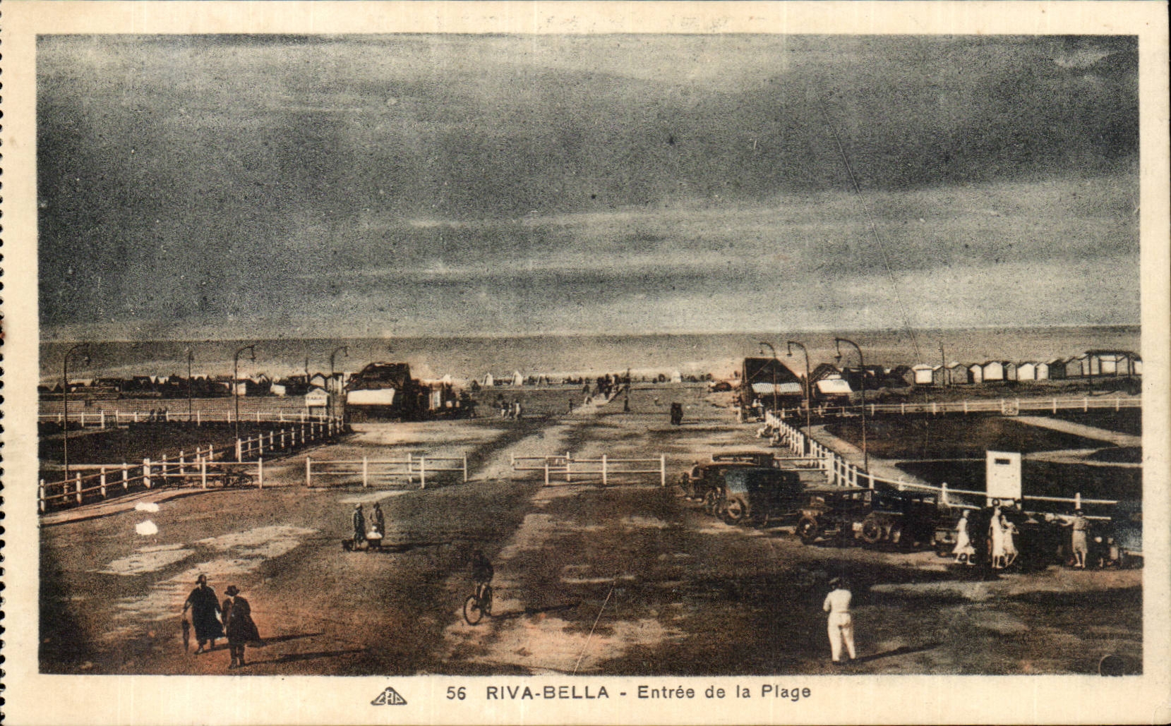 CPA Riva Bleated Entrance of the beach