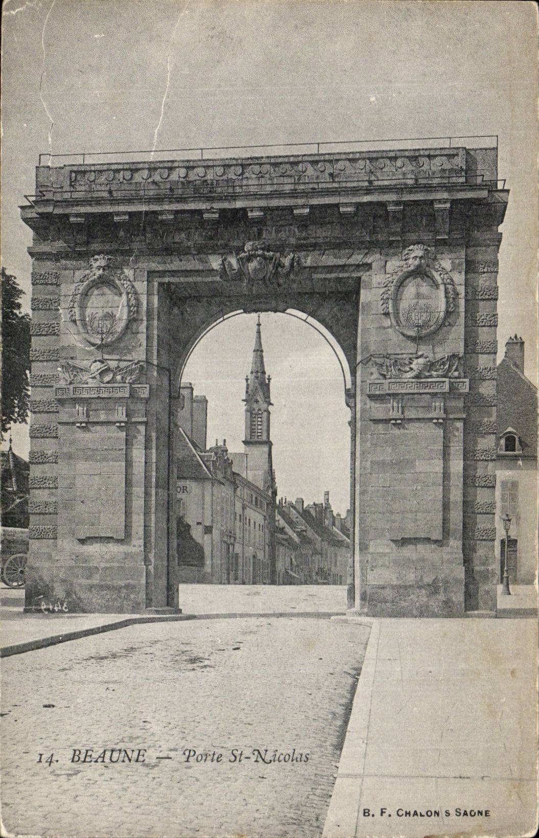 CPA Beaune Gate St Nicolas