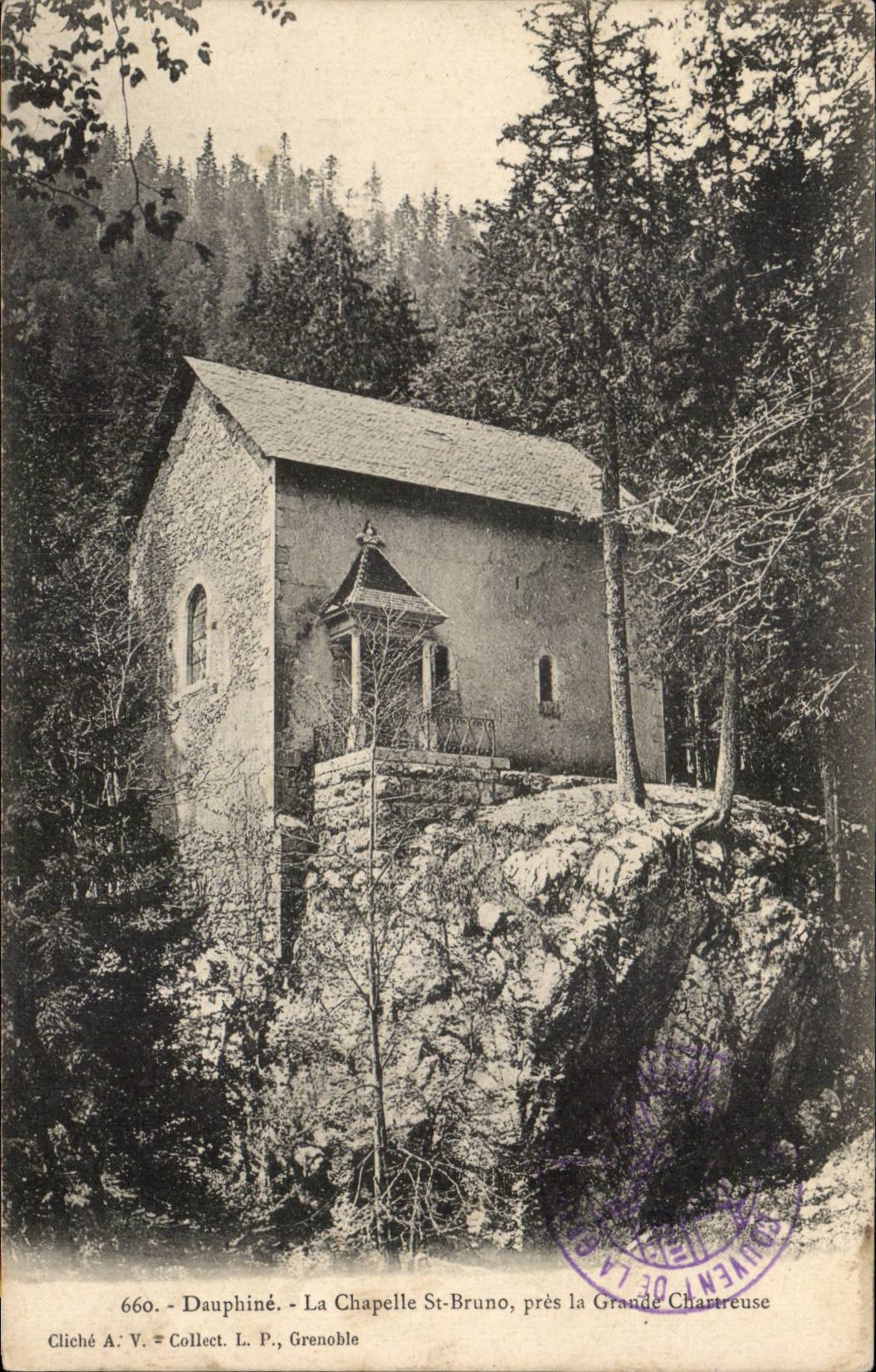 Dauphine Nimes CPA Wolbung St Bruno nahe grosse Chartreuse