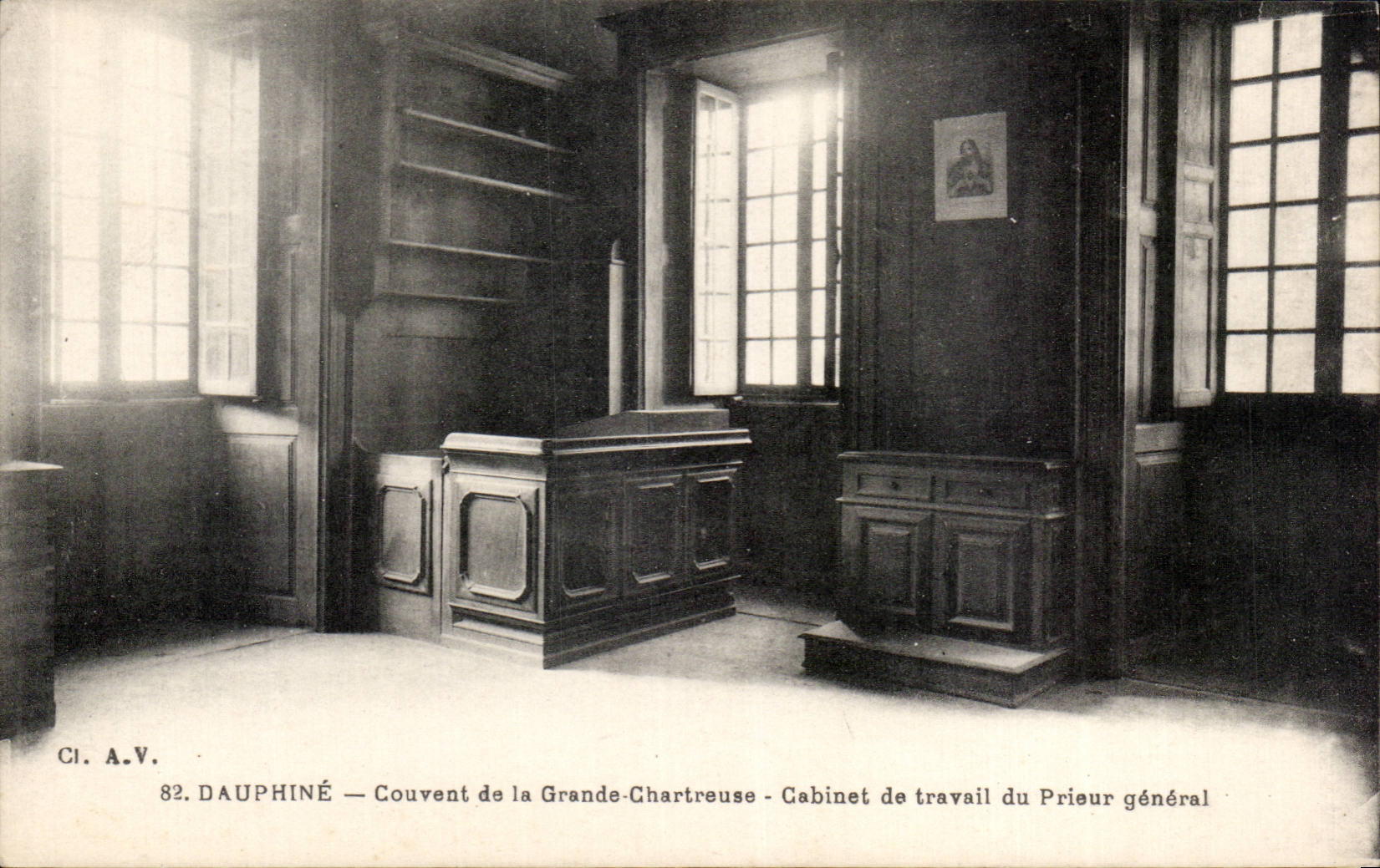 Brut-grosse Chartreuse Studie Nimes-CPA des Generals Prior