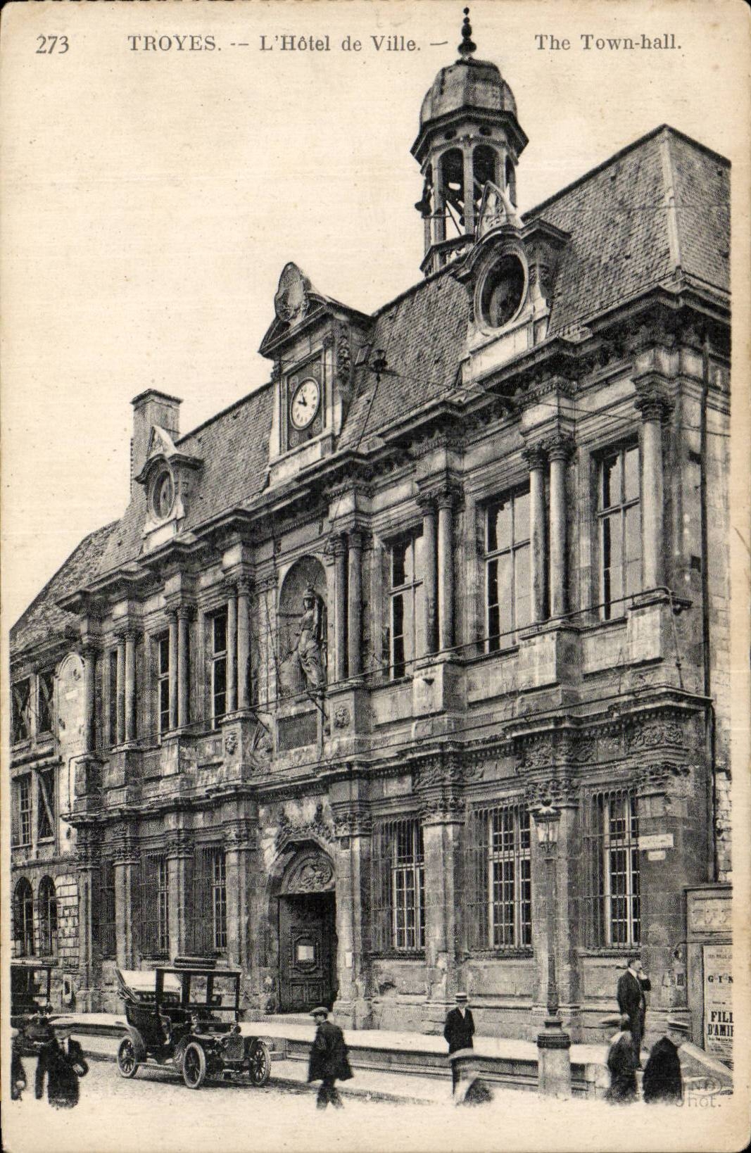 CPA Troyes Town hall