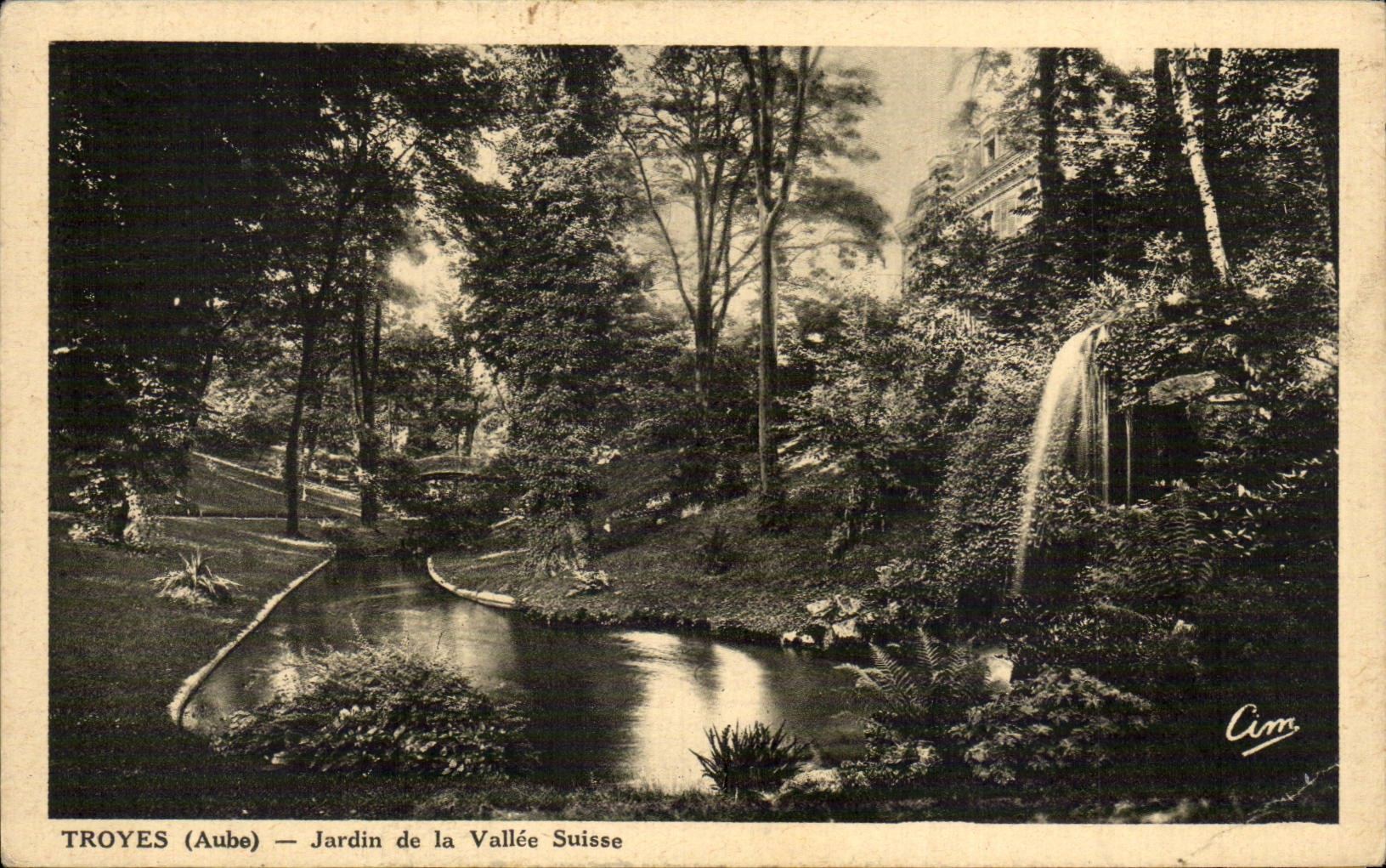 Troyes CPA Garden of the Swiss valley