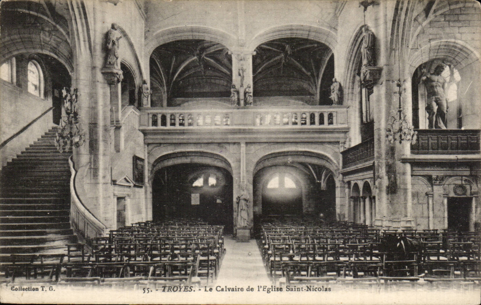 Troyes CPA the martyrdom of the church Saint Nicolas