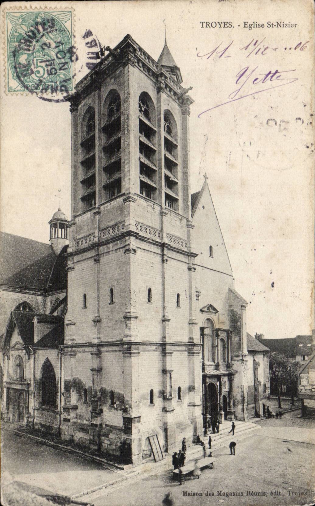 Troyes CPA Church Saint Nizier