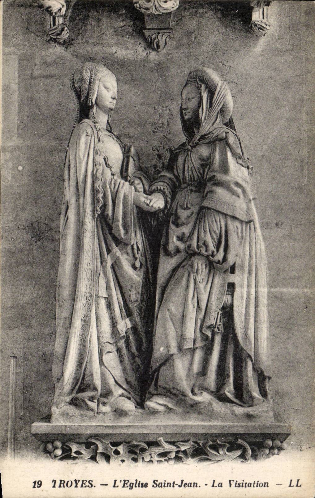 Troyes CPA Church St Jean Visitation