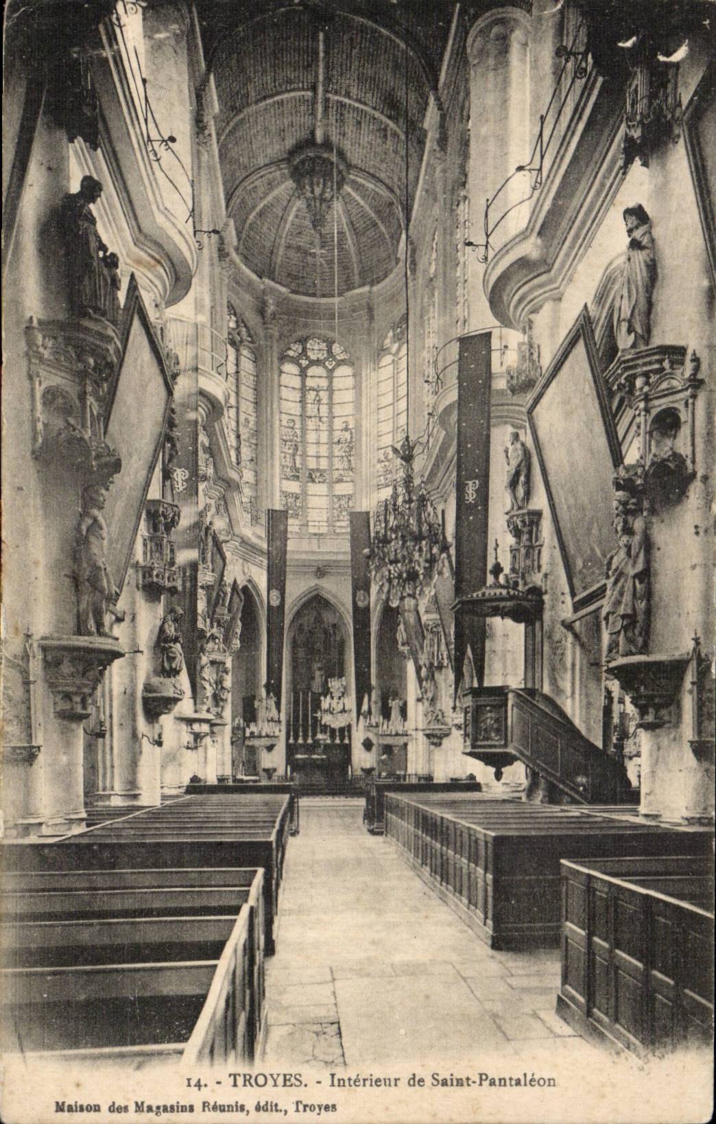Interior Troyes CPA of Saint Pantaleon