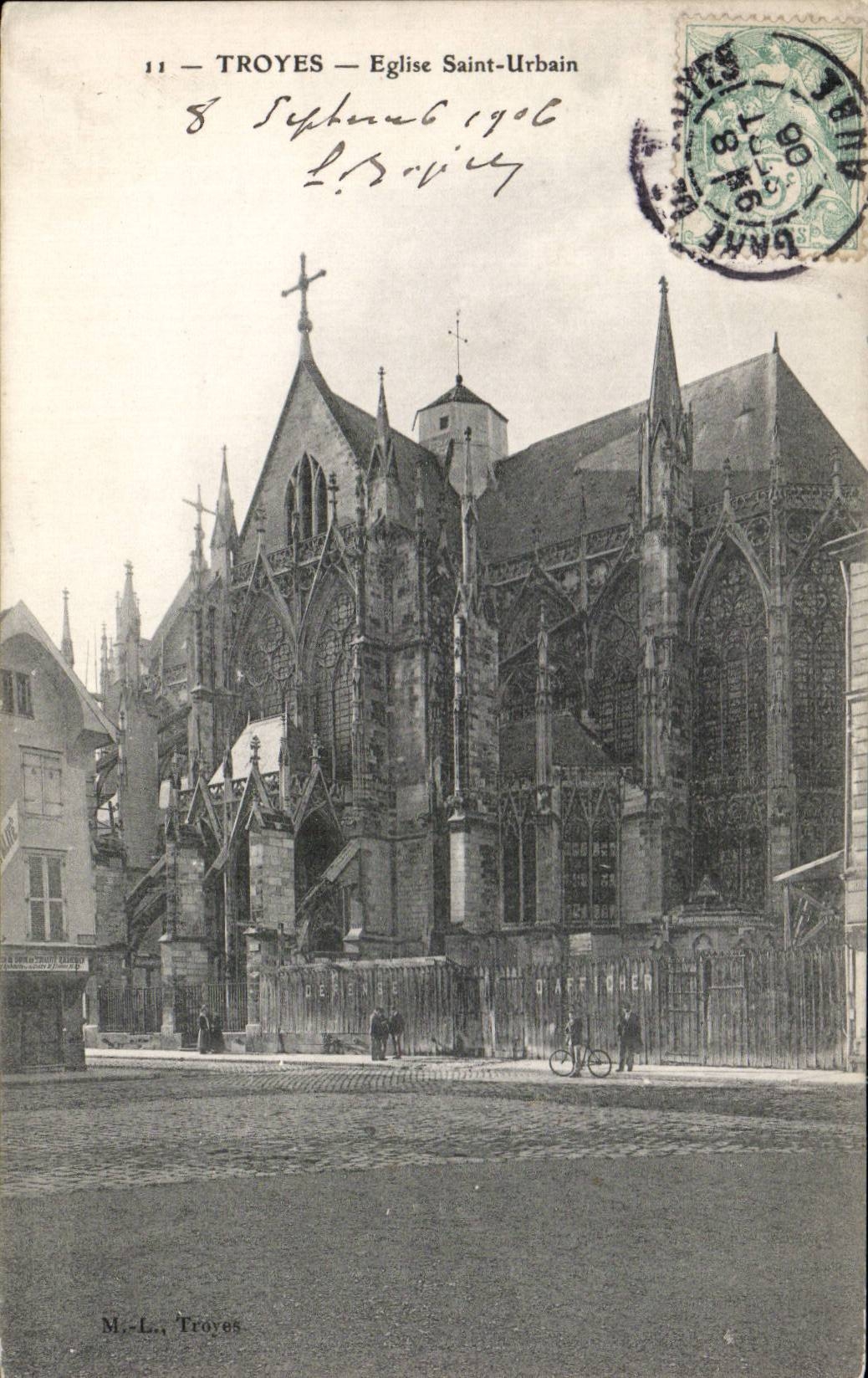 Troyes CPA Church Saint Urbain