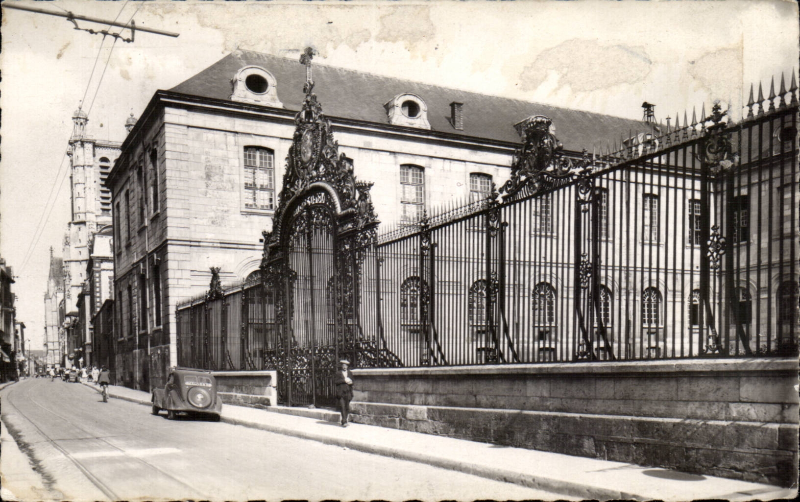 Troyes CPA the grid of the hotel God Style louis XV