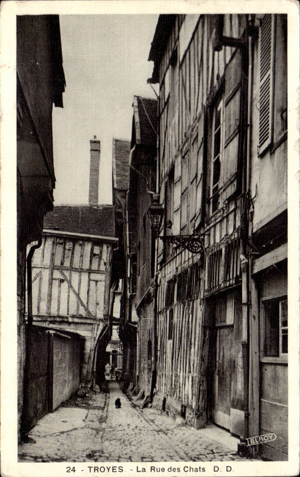 Troyes CPA the street of the cats