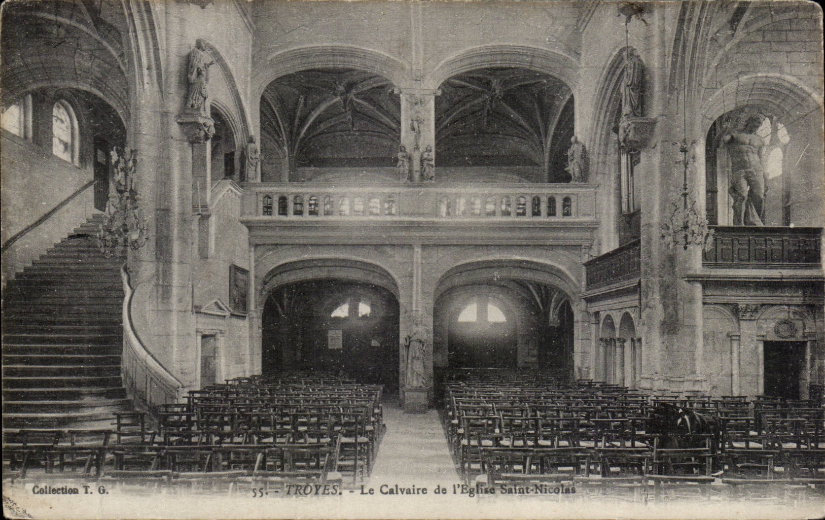 Troyes CPA the martyrdom of the church Saint Nicolas