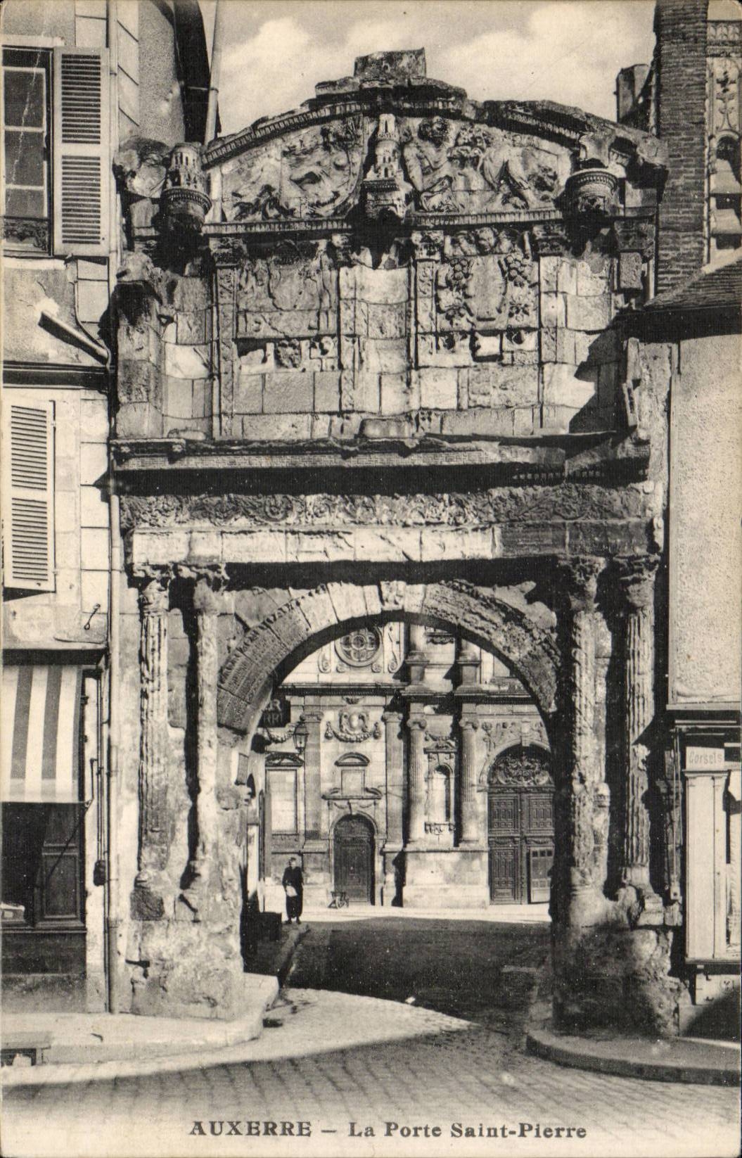 CPA Auxerre das Tur Saint Pierre