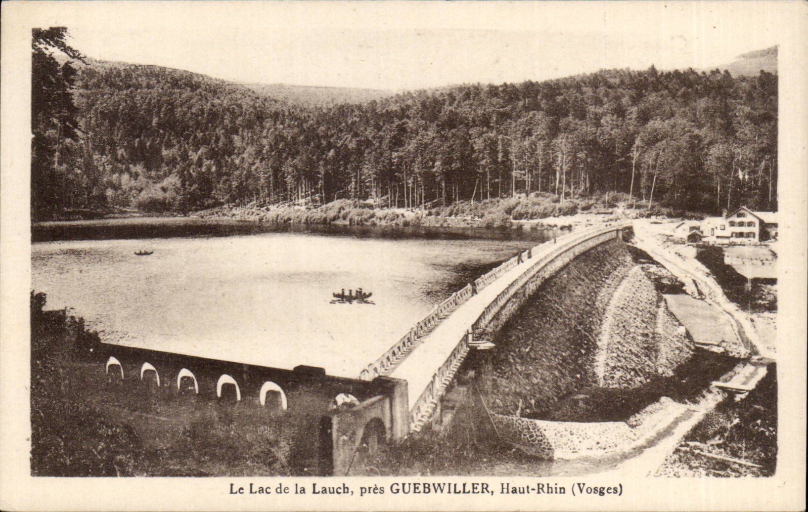 CPA Lake of Lauch close Guebwiller