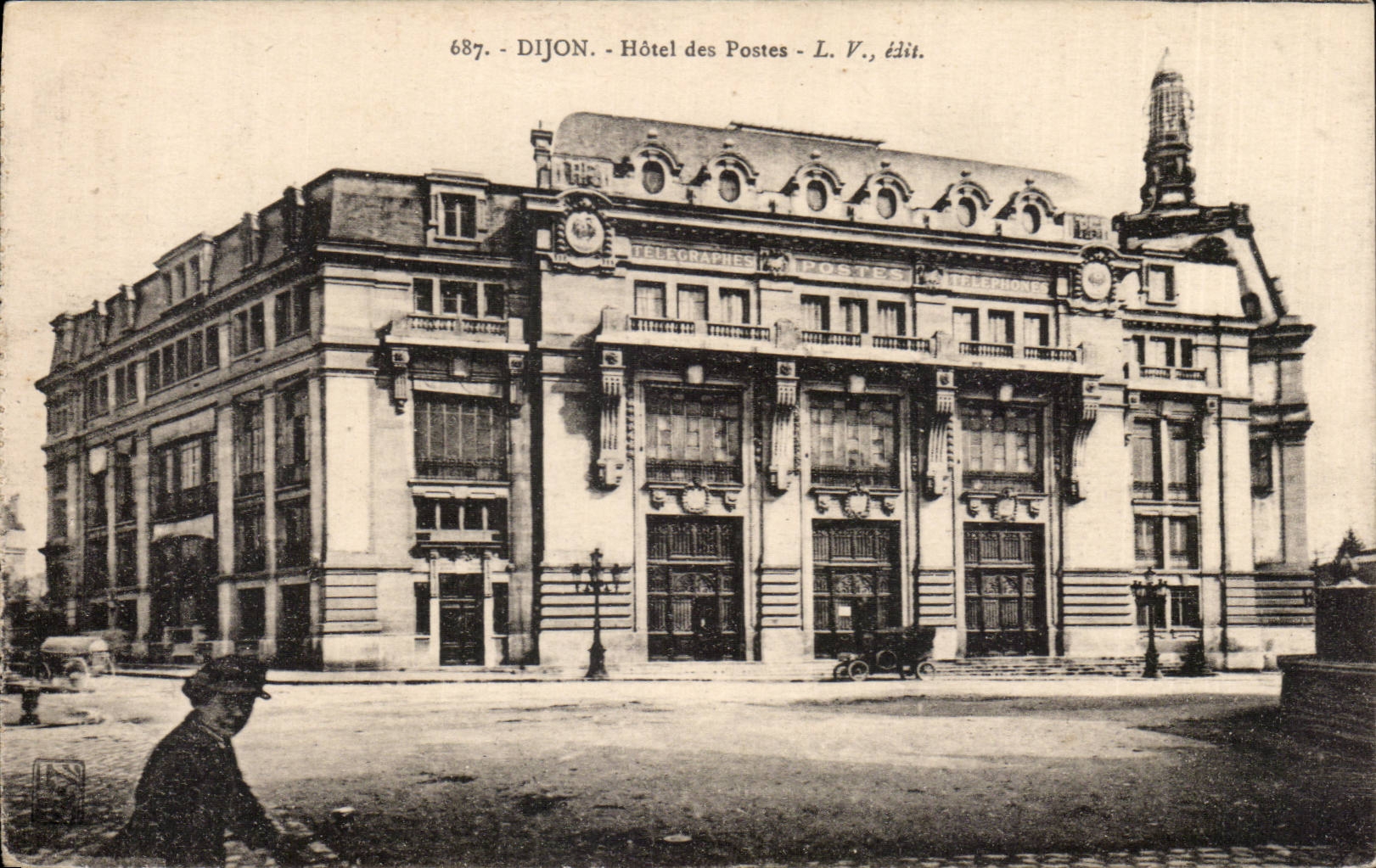 CPA Dijon Post office building