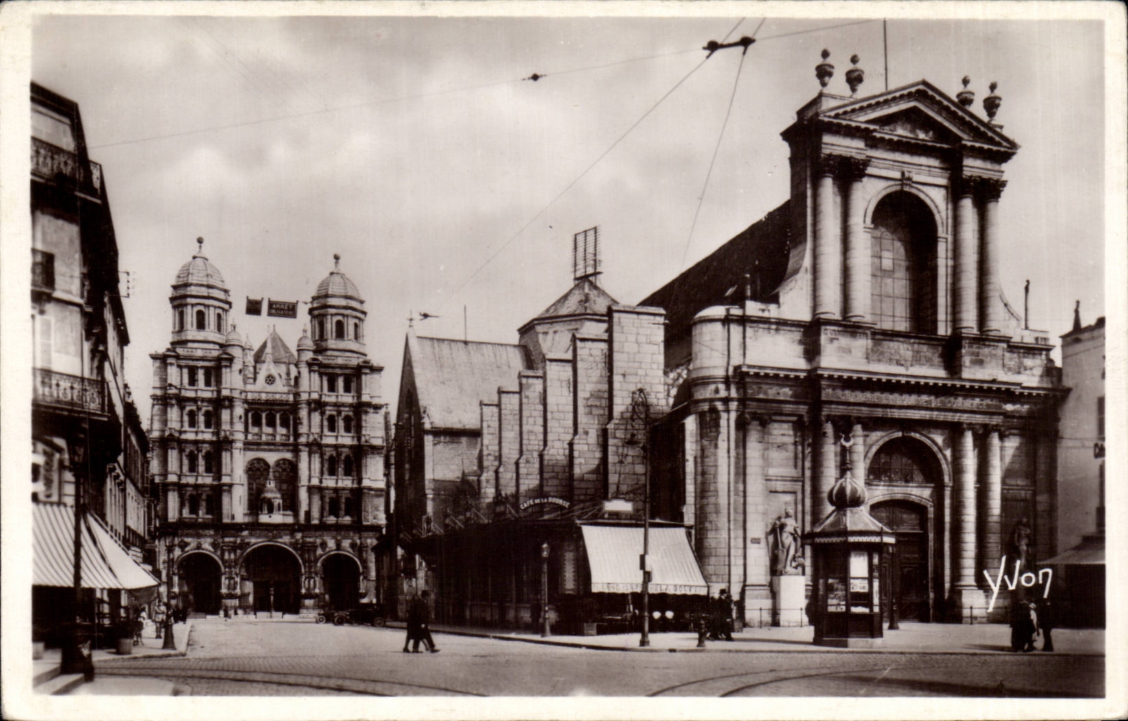 CPA Dijon Trading house Church St Michel