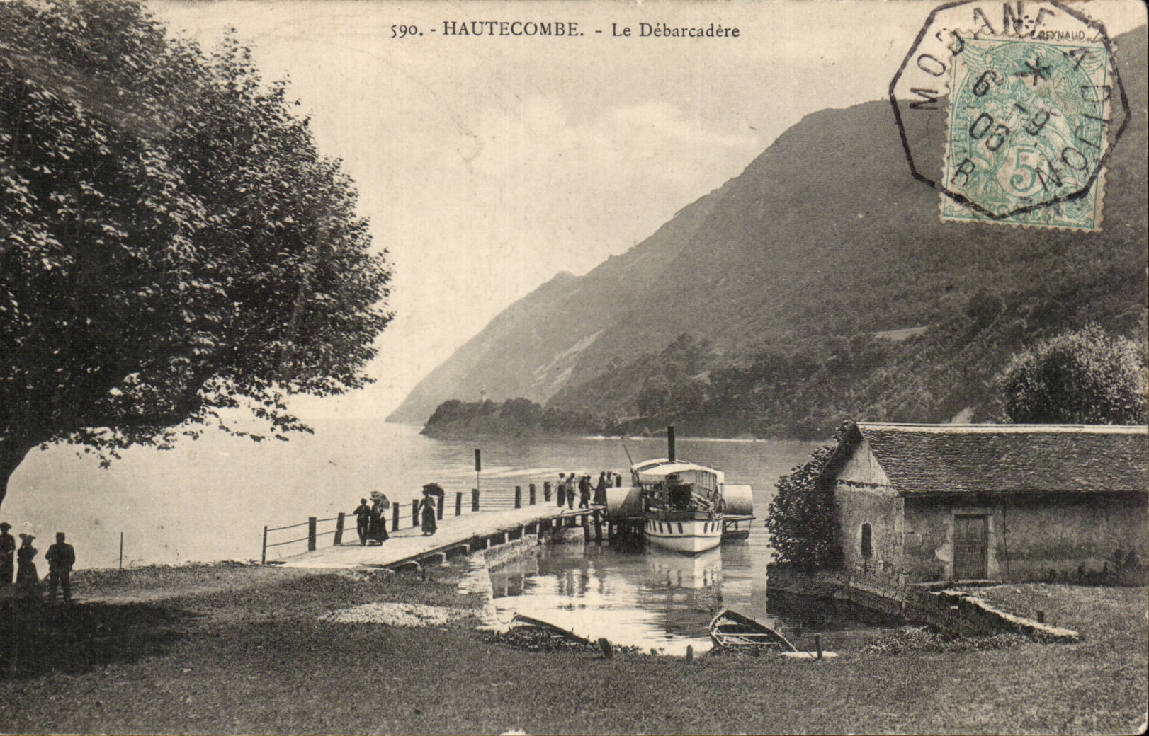 CPA Hautecombe the unloading dock