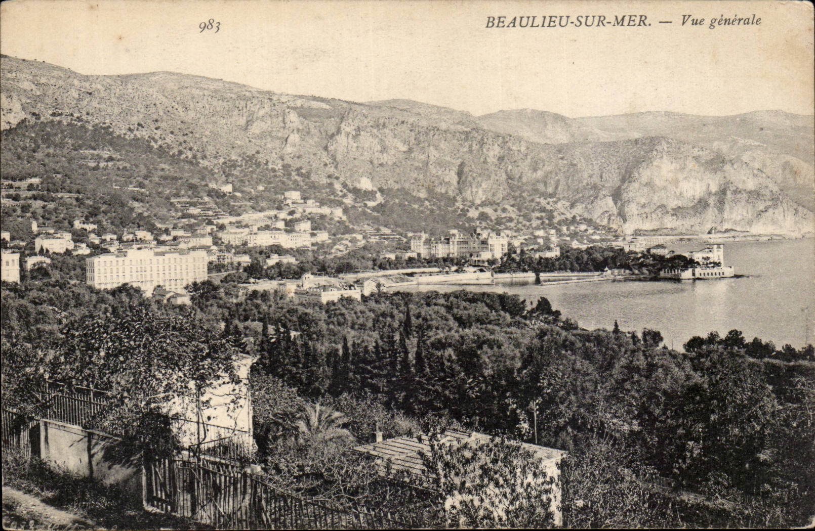 CPA Beaulieu on Sea View