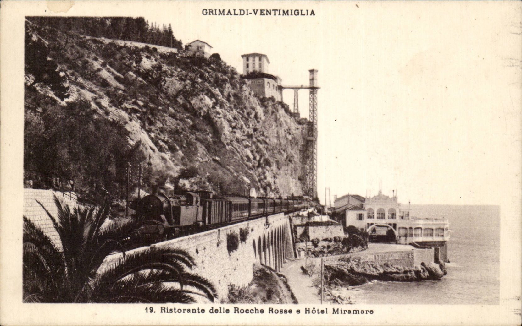 Delle CPA Grimaldi Ventimiglia Ristorante Rocche Rose E Hotel Miramare Zug