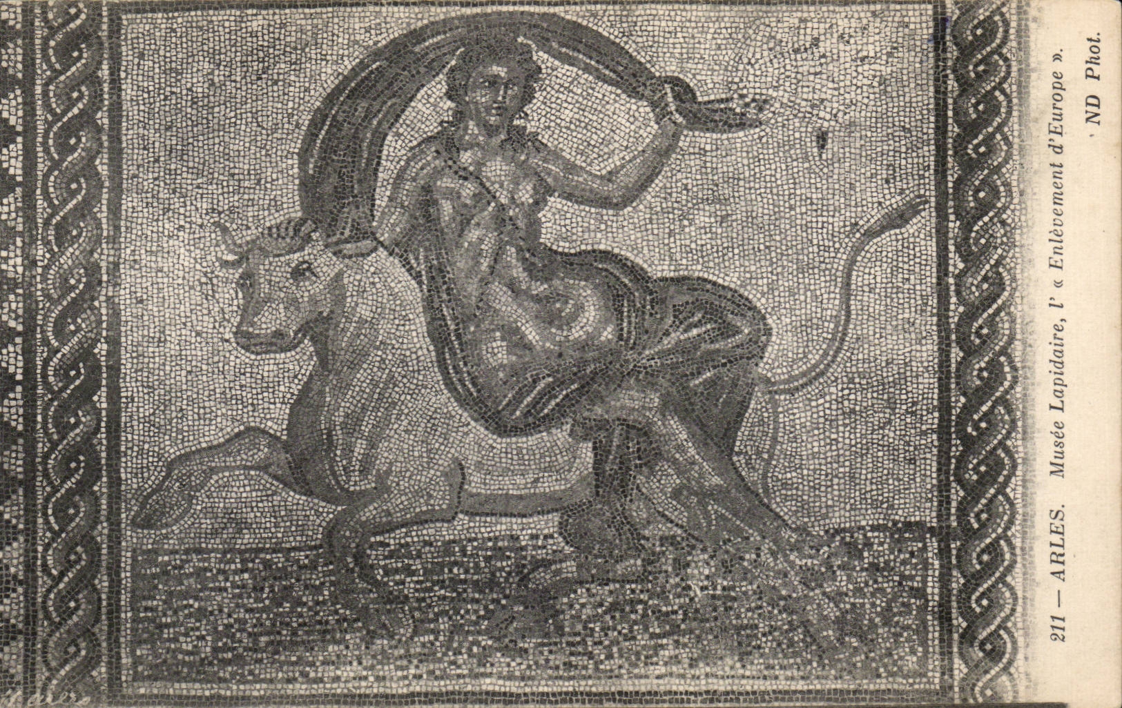 CPA Concise Arles Museum the removal of Europe