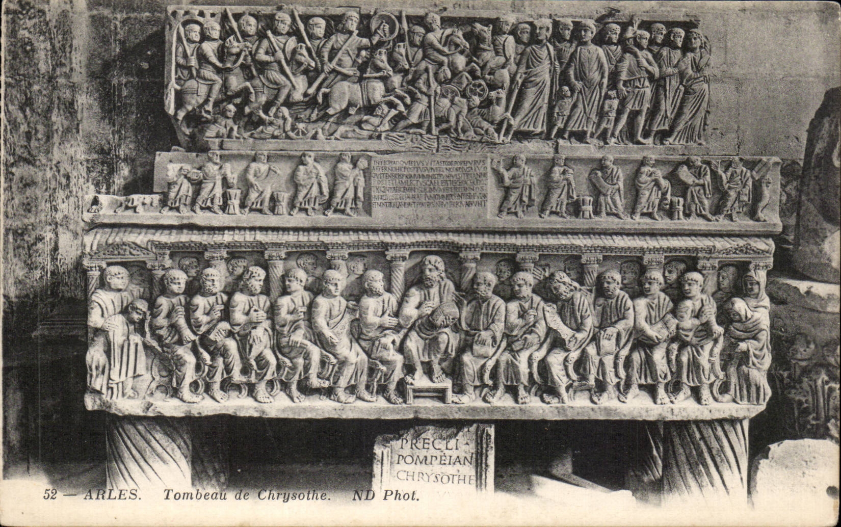 CPA Arles Tomb of Chrysophe