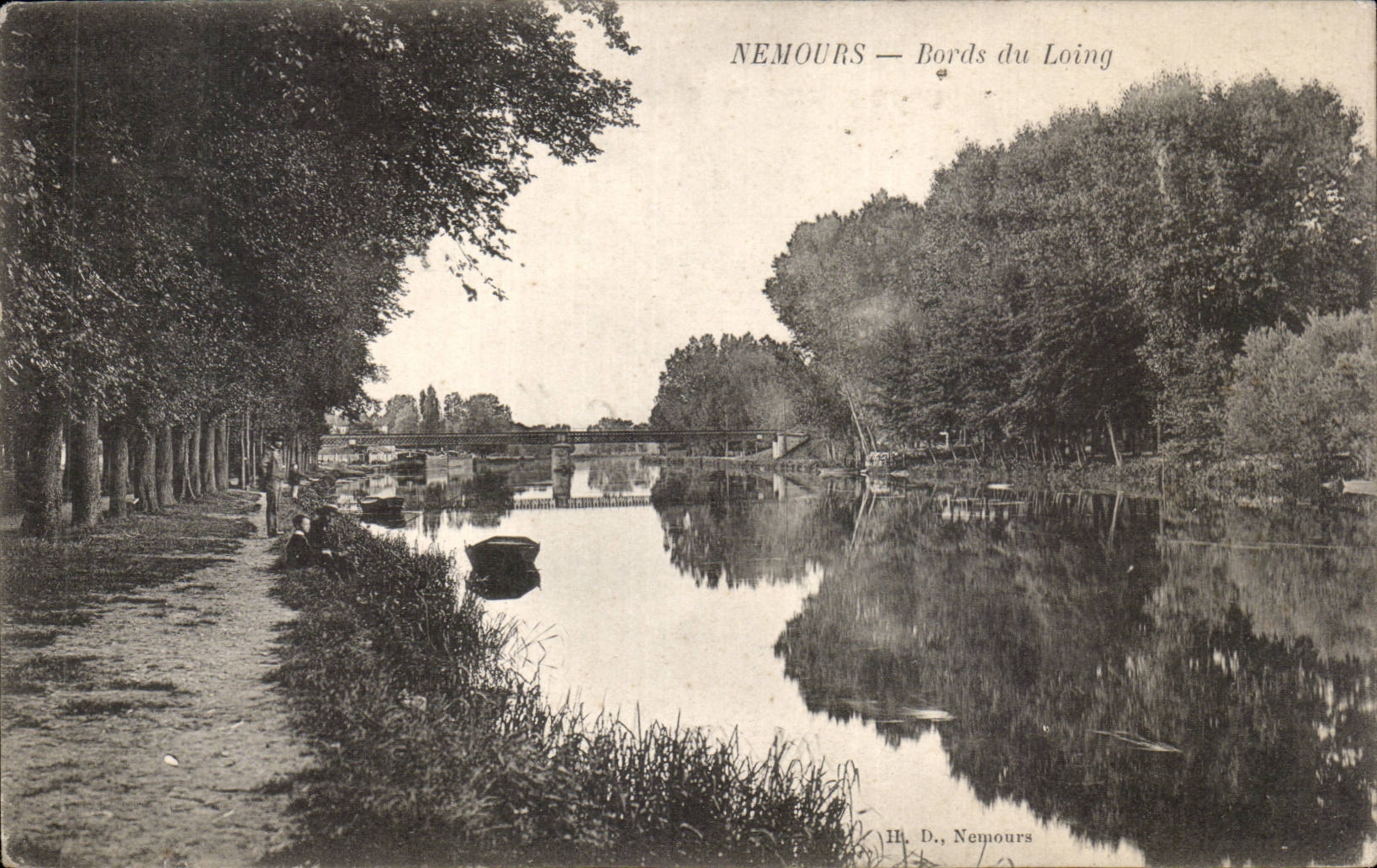 CPA Nemours Bords du Loing