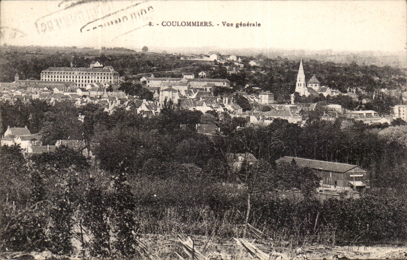 CPA Coulommiers Vue generale
