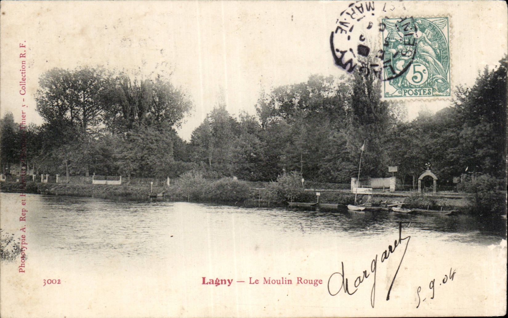 CPA Lagny the moulin-Rouge