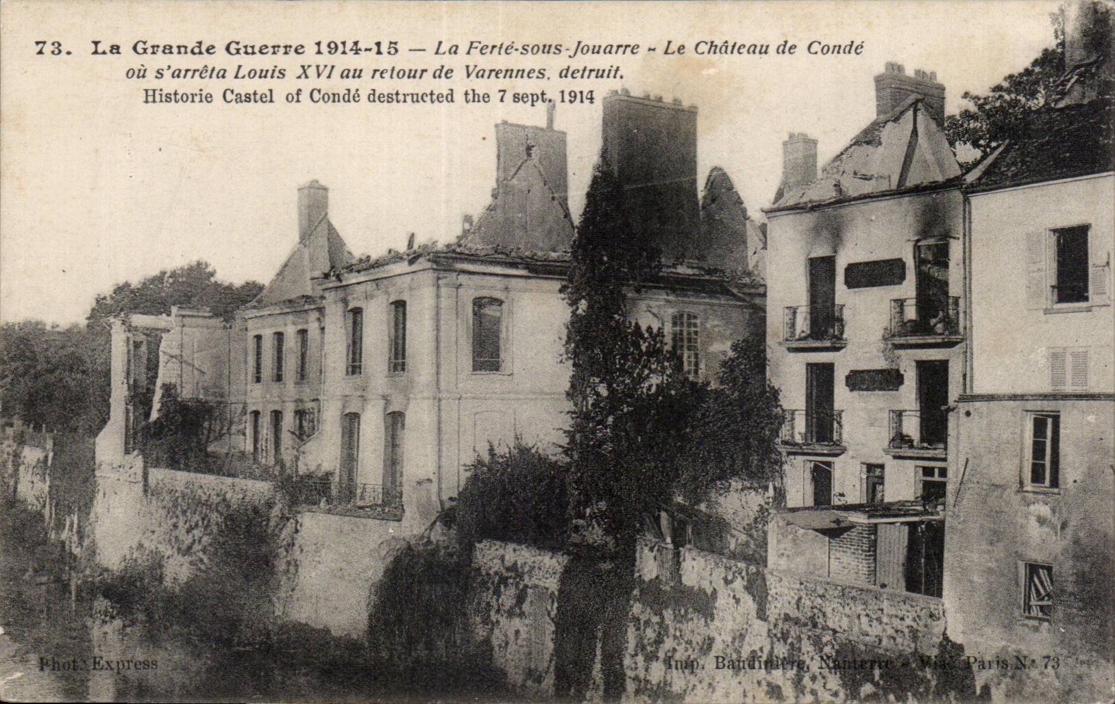 CPA Ferte under Jouarre the castle of Cop