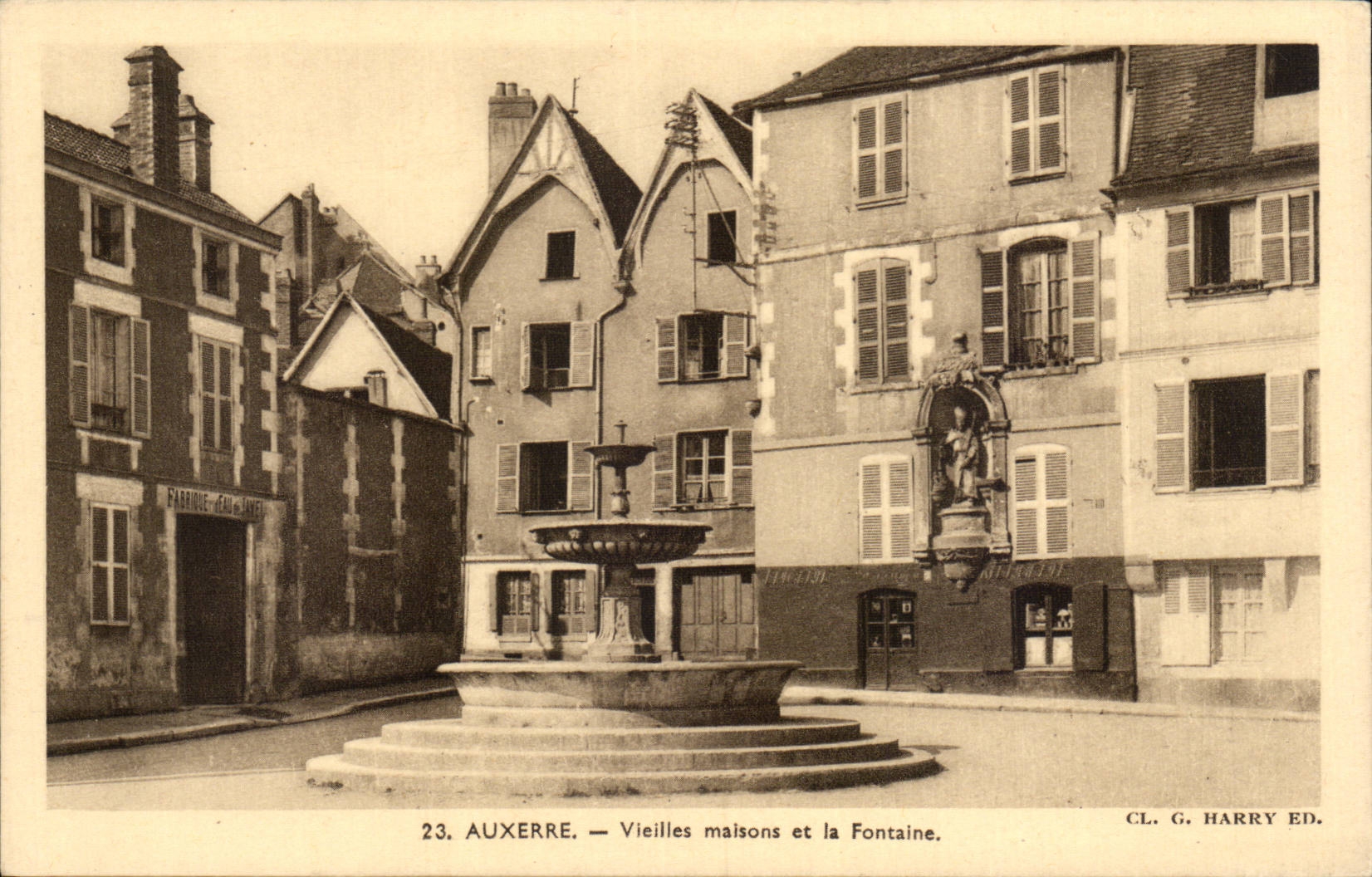 Hauser Auxerre-CPA Vieilles des Brunnens stellt Chlorid her