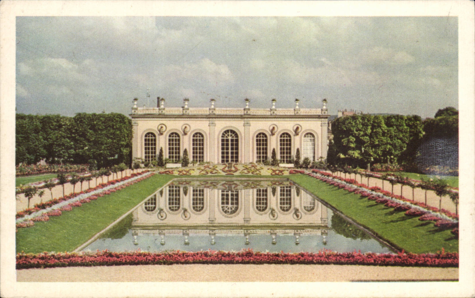 CPA Epernay Le jardin de Jean Remy Moet Dessine par Isabey Moet et Chandon Champagne