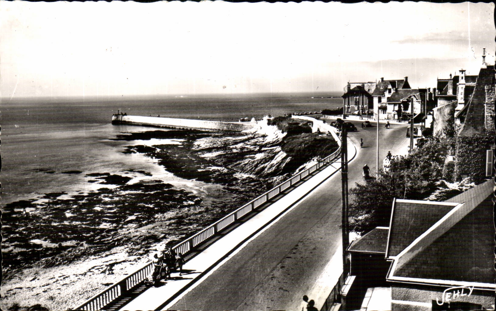 CPSM Croix de Vie der Damm und die Piers