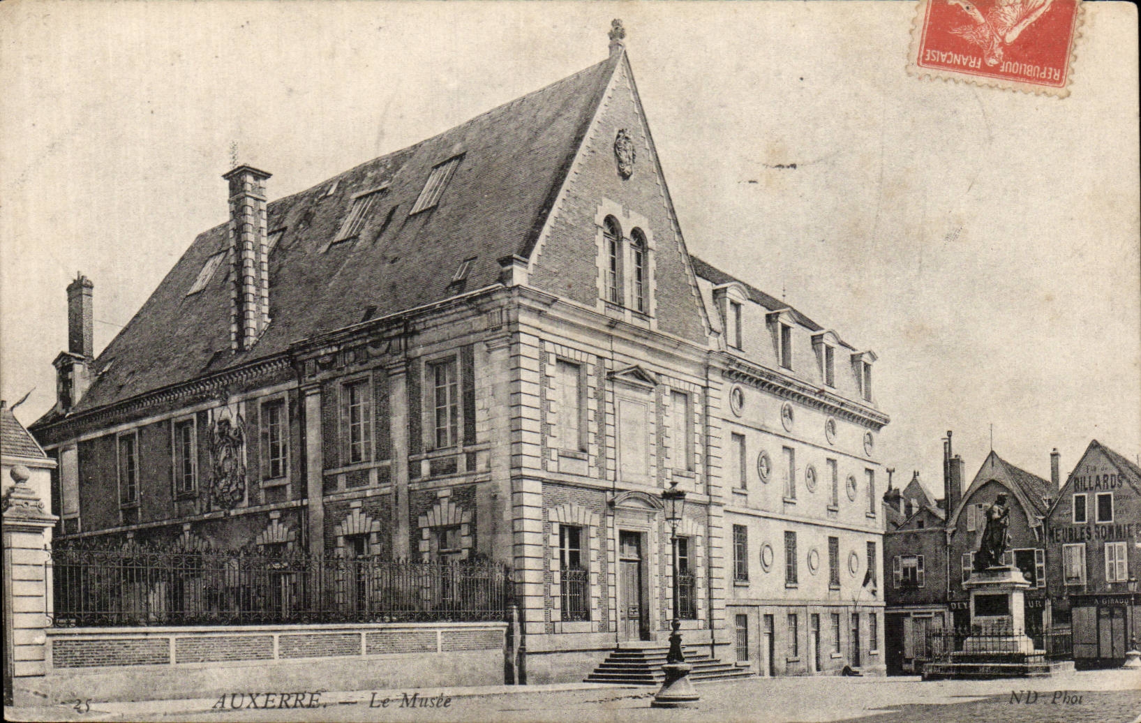 CPA Auxerre das Museum