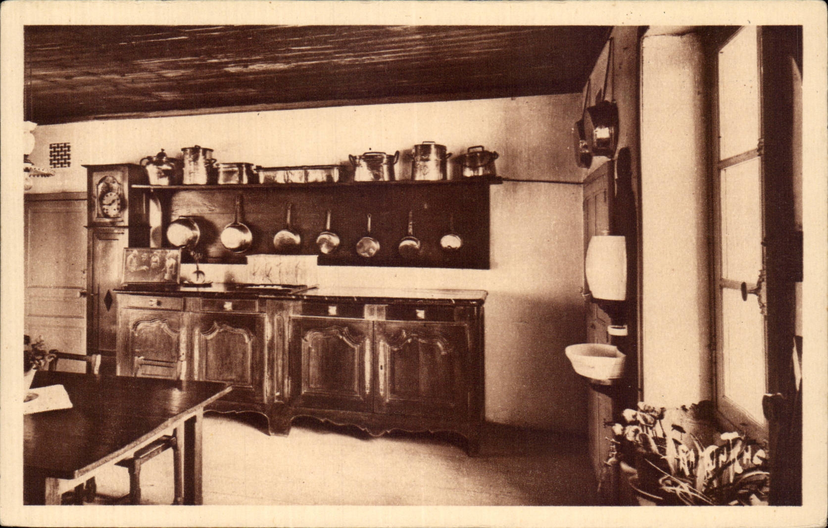 CPA das Bretterbude der Clemenceau Koche des Prasident