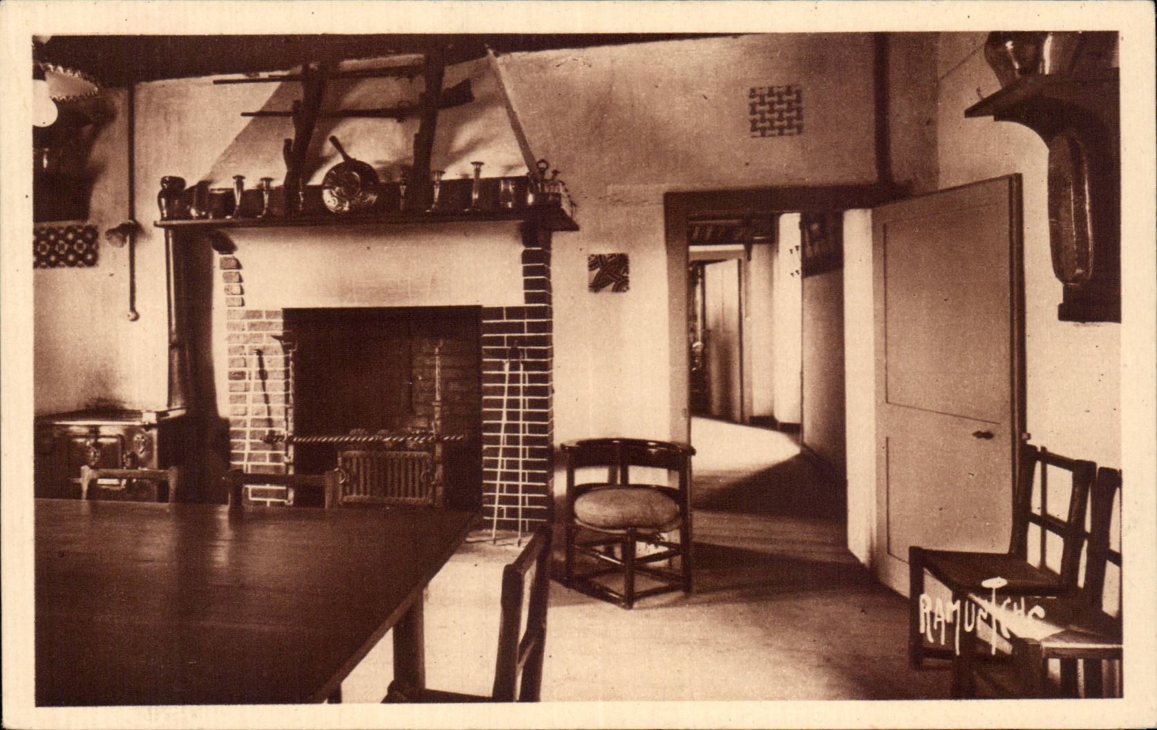 CPA welches das Bretterbude von Clemenceau und Flur kocht