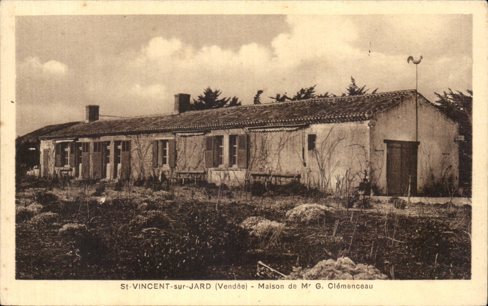 CPA das Bretterbude von Clemenceau