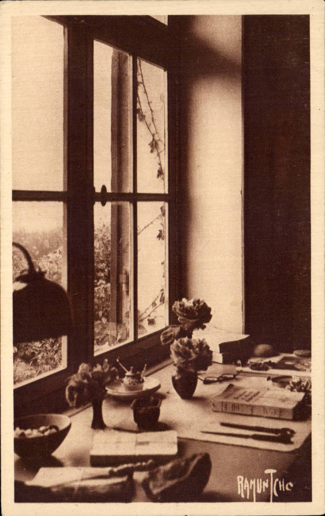 CPA Str Vincent von Jard das Bretterbude von Clemenceau die Tabelle von traval schonem Essat