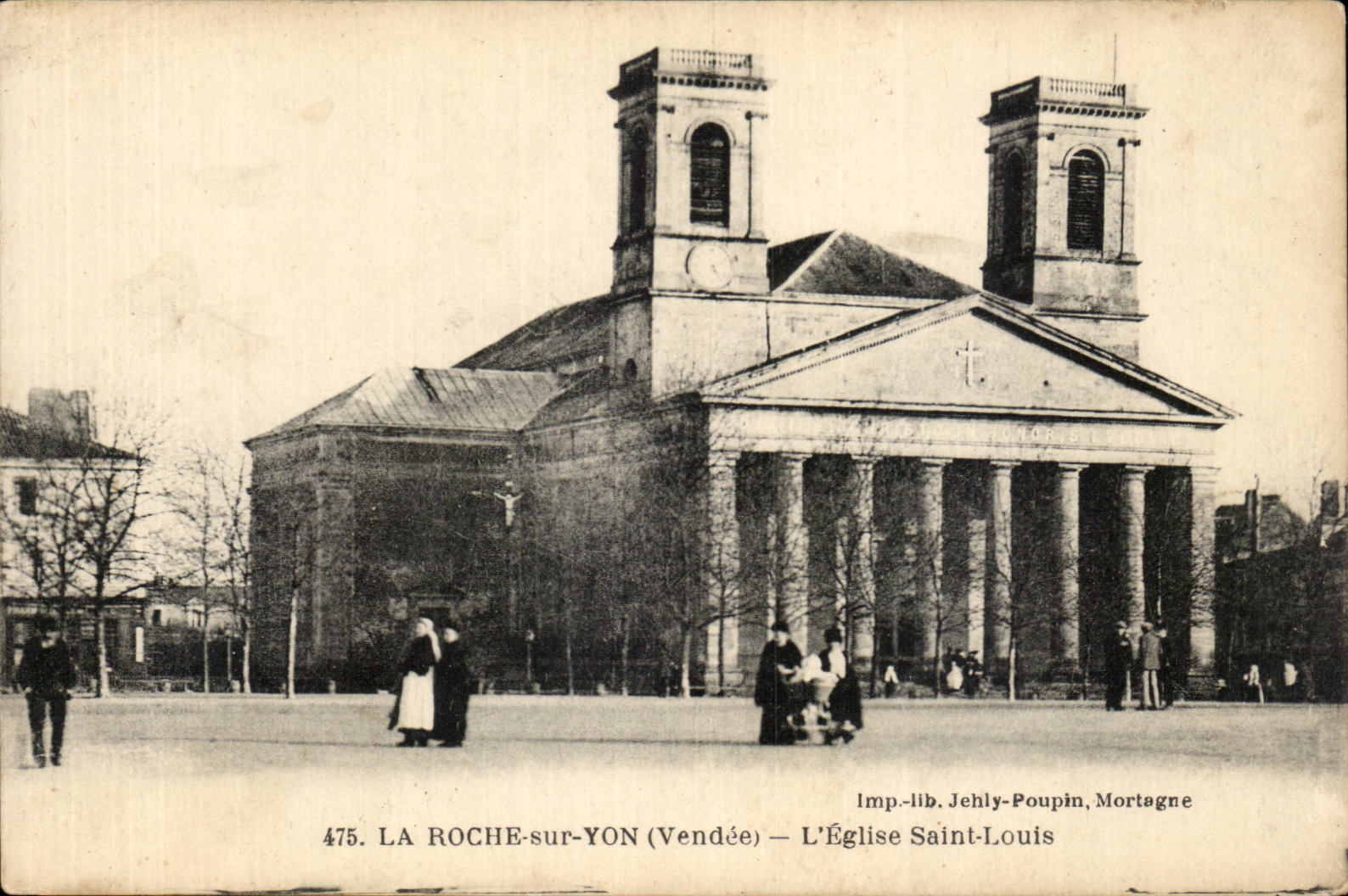 CPA the Rock on Yon Church Saint Louis