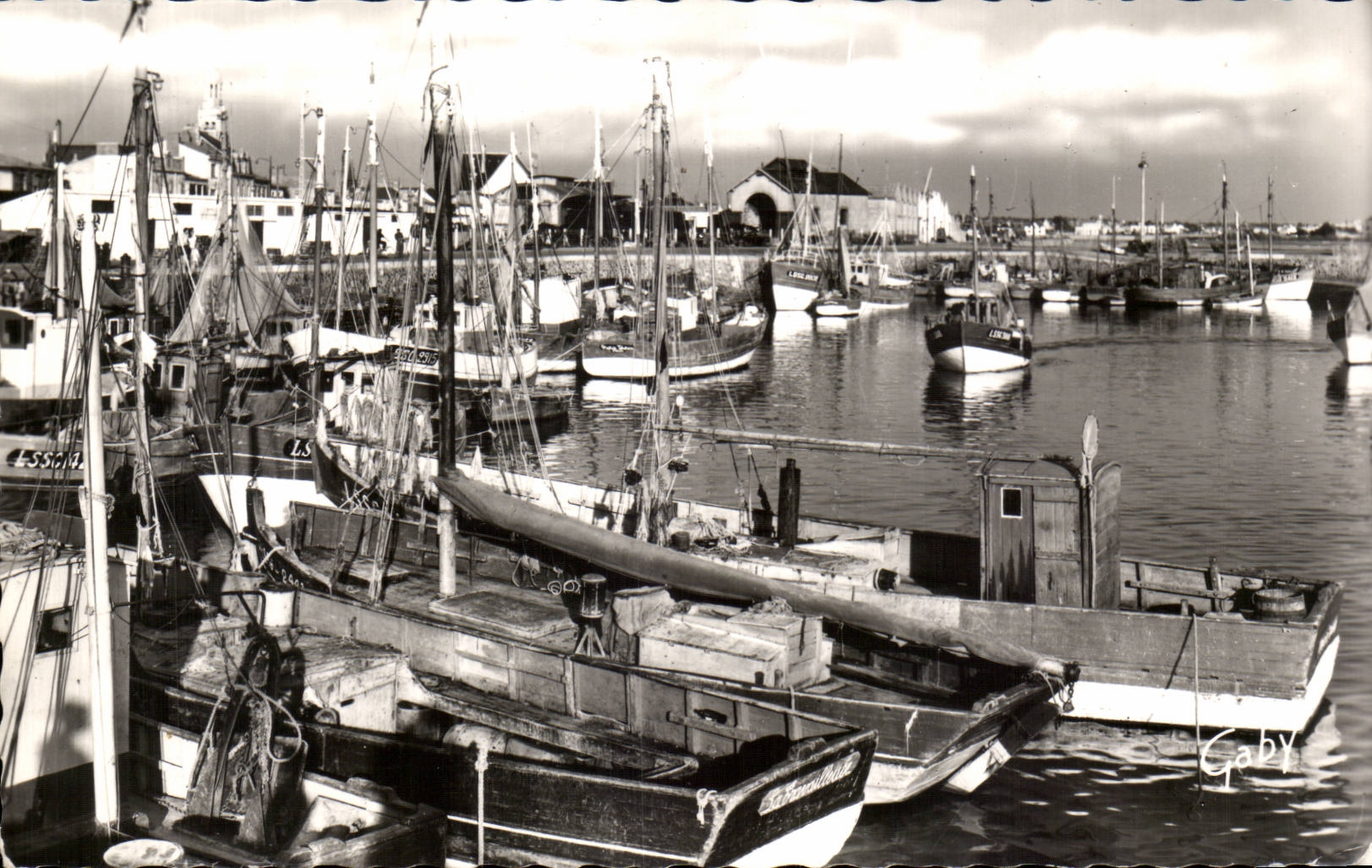 CPSM Croix de Vie der Hafen