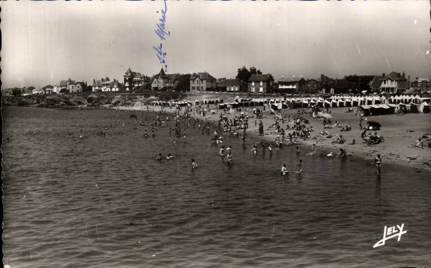 CPA Croix de Vie der Strand des Gesimses